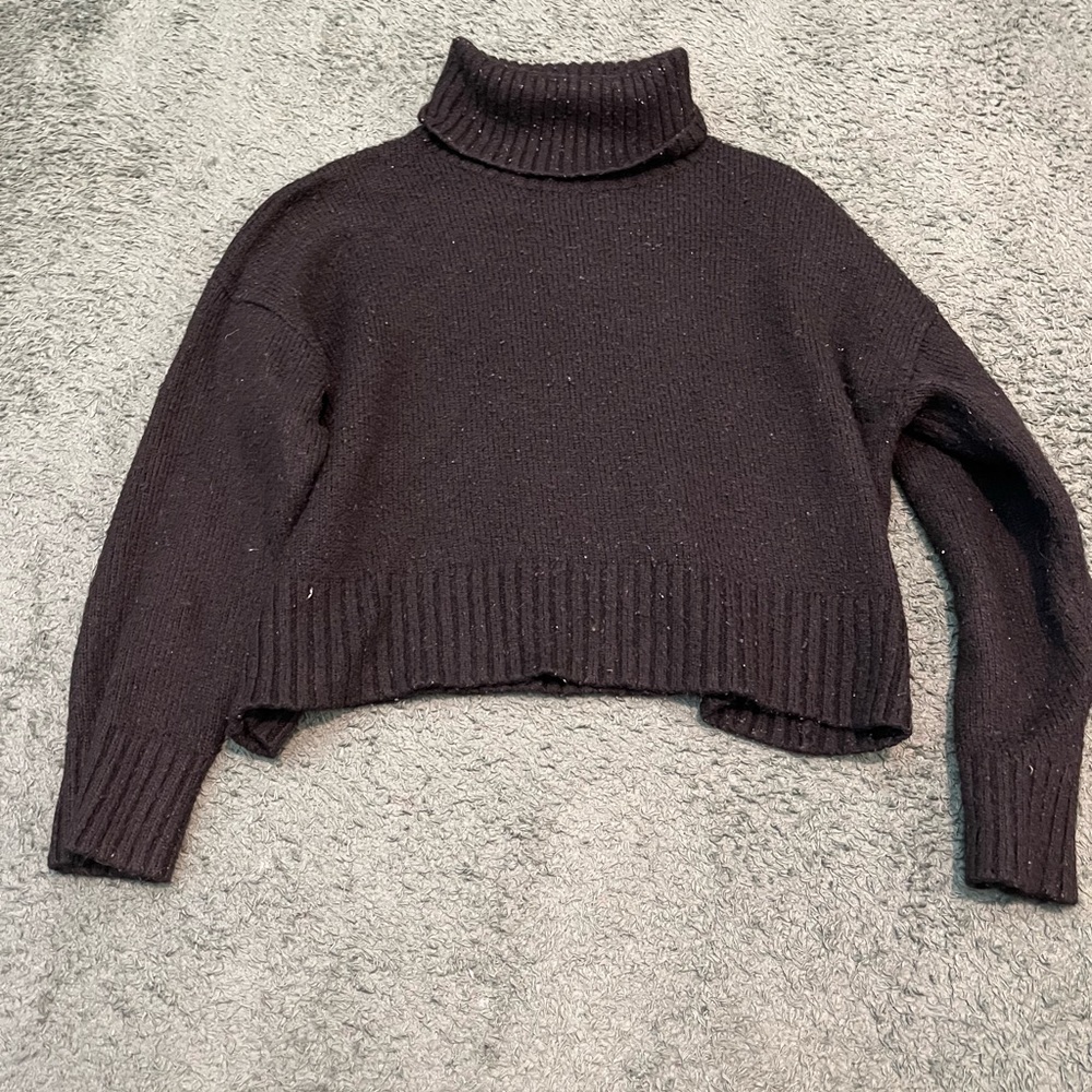 ASOS Black Cowl Neck Sweater